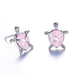 Ocean Beach Fire Opal Sea Turtle Earrings - Kirijewels.com