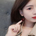 Simulated Red Cherry Earrings - Kirijewels.com