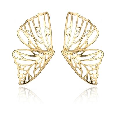 Dona Hollow Butterfly Earrings - Kirijewels.com