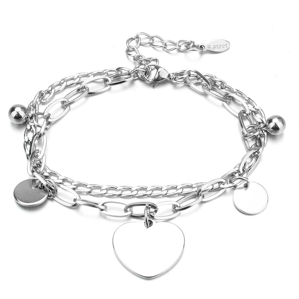 Jewel Trendstyle - Woman Elegant Stylish Stainless Steel Bracelet