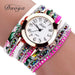 FREE Colourful Bracelet Wrist Watch-Watch-Kirijewels.com-001 Black-Kirijewels.com