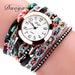 FREE Colourful Bracelet Wrist Watch-Watch-Kirijewels.com-001 Black-Kirijewels.com