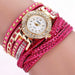 FREE Colourful Bracelet Wrist Watch-Watch-Kirijewels.com-001 Black-Kirijewels.com