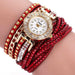 FREE Colourful Bracelet Wrist Watch-Watch-Kirijewels.com-001 Red-Kirijewels.com