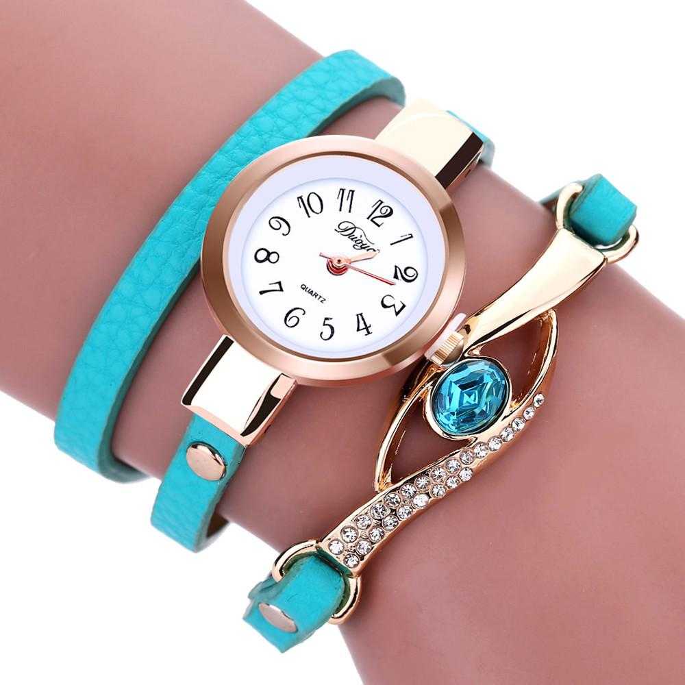 Ladies' Eye Gemstone Luxury Watch-Women's Watches-Kirijewels.com-Green Watch-Kirijewels.com