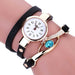 Ladies' Eye Gemstone Luxury Watch-Women's Watches-Kirijewels.com-Black Watch-Kirijewels.com