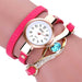 Ladies' Eye Gemstone Luxury Watch-Women's Watches-Kirijewels.com-Hot Pink Watch-Kirijewels.com