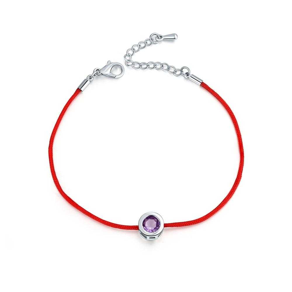 Free Lobster Clasp Red Thread Bracelet-Charm Bracelets-Kirijewels.com-4-Kirijewels.com