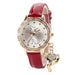 Luxury Diamond Leather Band Cat Wrist Watch-Women's Watches-Kirijewels.com-Red 2-China-Kirijewels.com