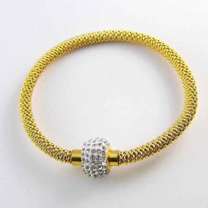 Free Charm Chic Valentine Bracelet-Charm Bracelets-Kirijewels.com-Gold-color-Kirijewels.com