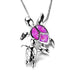 Mom And Baby Fire Opal Turtle Necklace - Kirijewels.com