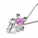 Mom And Baby Fire Opal Turtle Necklace - Kirijewels.com