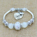 Love Heart Charm Bracelet-Bracelet-Kirijewels.com-White-Kirijewels.com