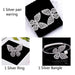 Cubic Zirconia Pearl Butterfly Jewelry Set - Kirijewels.com