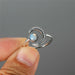 Moonstone Adjustable Open Ring - Kirijewels.com