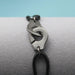 Menotte 925 Sterling Silver Handcuff Bracelet - Kirijewels.com