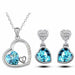 Free Romance Necklace-Necklace-Kirijewels.com-oceanblue-Kirijewels.com