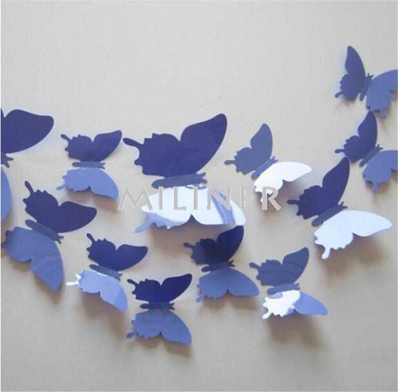 Butterfly Wall Decor Stickers-Wall Stickers-Kirijewels.com-light purple blue-Kirijewels.com