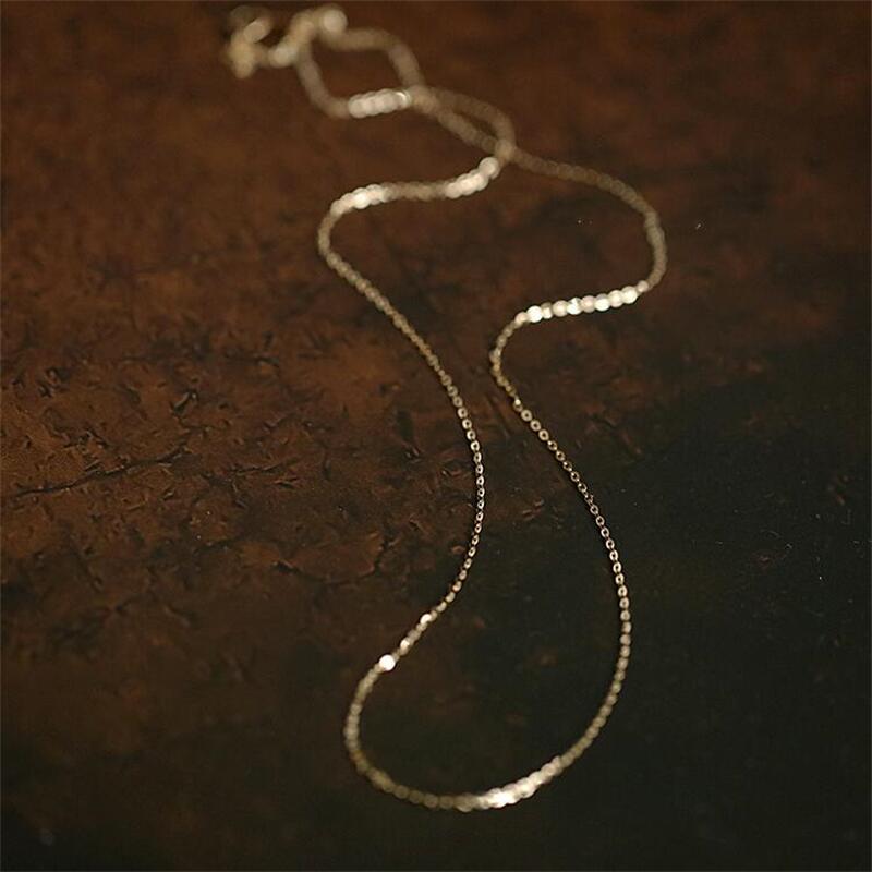Grace Genuine 14k Solid Gold Snake Chain Necklace