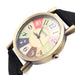 Free Elegant Leather Strap Rainbow Watch-Women's Watches-Kirijewels.com-Black-Kirijewels.com