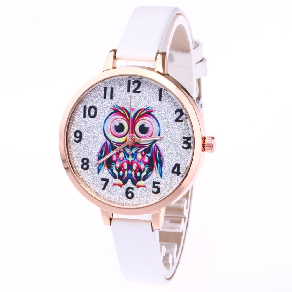 FREE Leather Strap Owl Watch-Women's Watches-Kirijewels.com-White-Kirijewels.com