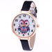 FREE Leather Strap Owl Watch-Women's Watches-Kirijewels.com-Black-Kirijewels.com