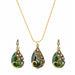 Peacock Bridal Jewelry Set - Kirijewels.com