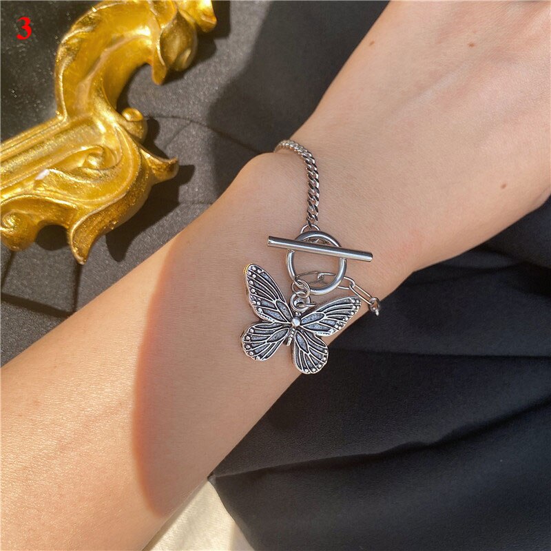 Aesthetic Grunge Gothic Butterfly Necklace