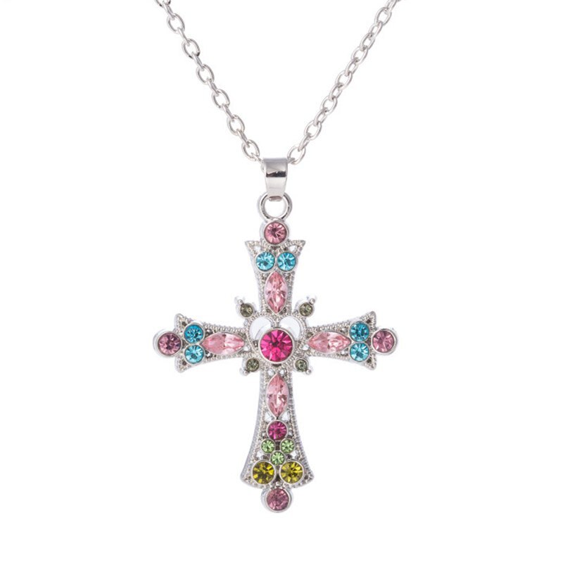 Aesthetic Grunge Necklace Y2k Jewelry Gothic Cross -  Israel