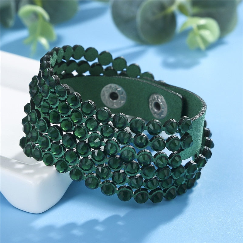 Multilayer Natural Stone Snake Bracelet