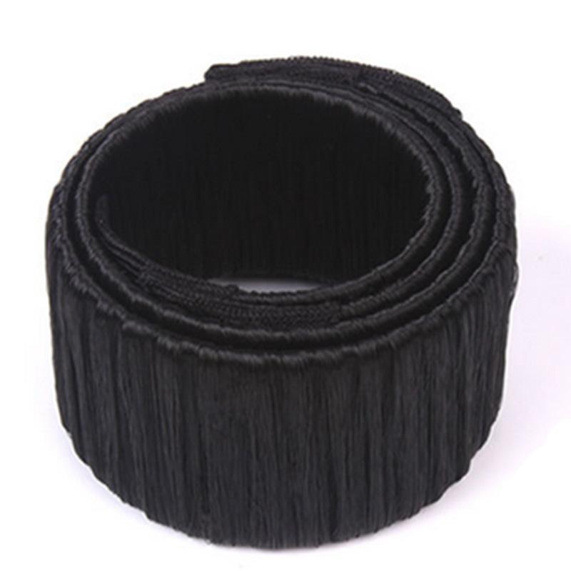 Synthetic Magic Twist Hair Band-Hair Accessories-Kirijewels.com-black 15cm-Kirijewels.com