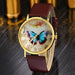 FREE Butterfly Clasp Leather Watch Band-Watch-Kirijewels.com-Brown-Kirijewels.com