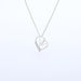 Hollow Heart Double Horse Necklace - Kirijewels.com