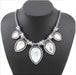 Free Luxury Shining Charm Crystal Necklace-Choker Necklaces-Kirijewels.com-White-Kirijewels.com