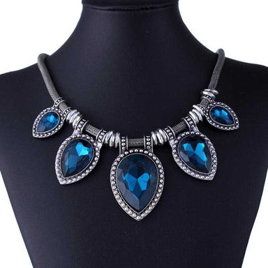 Free Luxury Shining Charm Crystal Necklace-Choker Necklaces-Kirijewels.com-White-Kirijewels.com