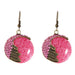 Natural Stone Peacock Earrings - Kirijewels.com