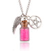 Pentagram Angel Wing Necklace - Kirijewels.com