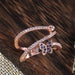 Huitan Twist Knuckle Butterfly Ring - Kirijewels.com