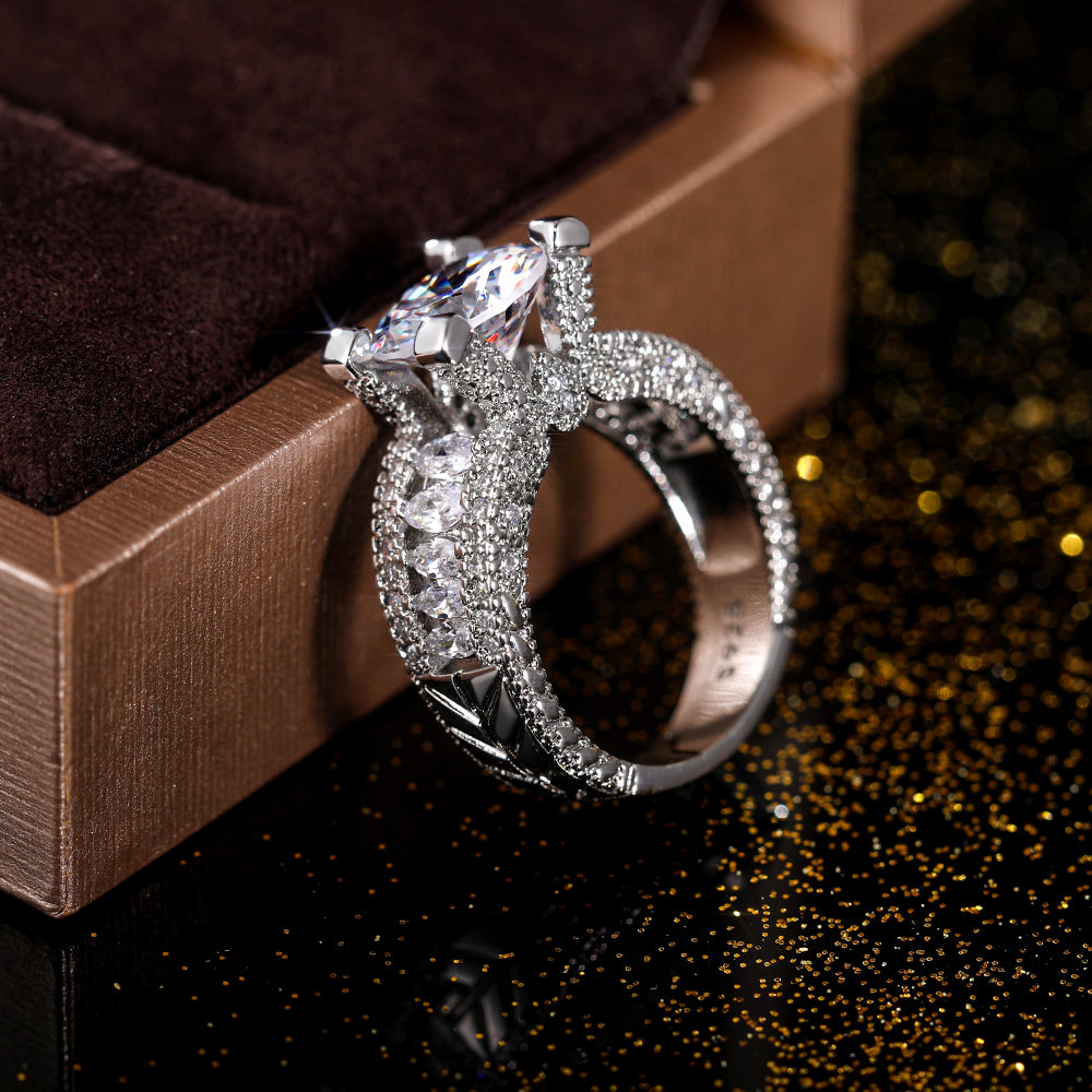 Fabiola Fine Fashion Cubic Zirconia Wedding Ring