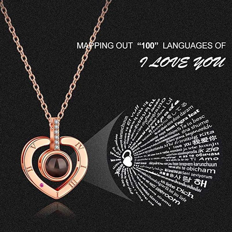 Languages "I Love You" Memory Necklace - Kirijewels.com