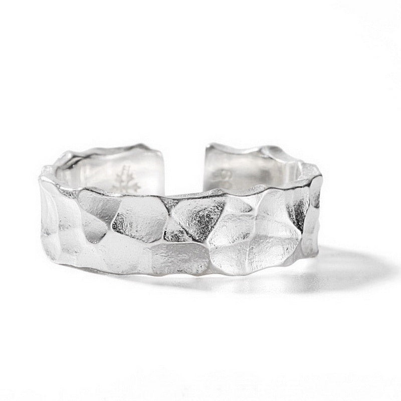 Minimalist Irregular Twined Finger Open Ring