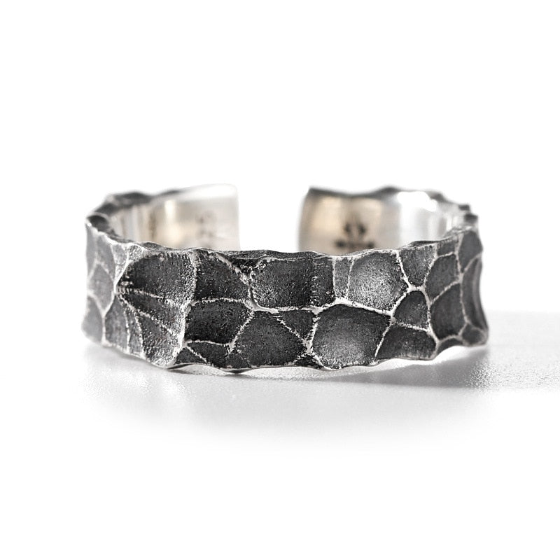 Minimalist Irregular Twined Finger Open Ring