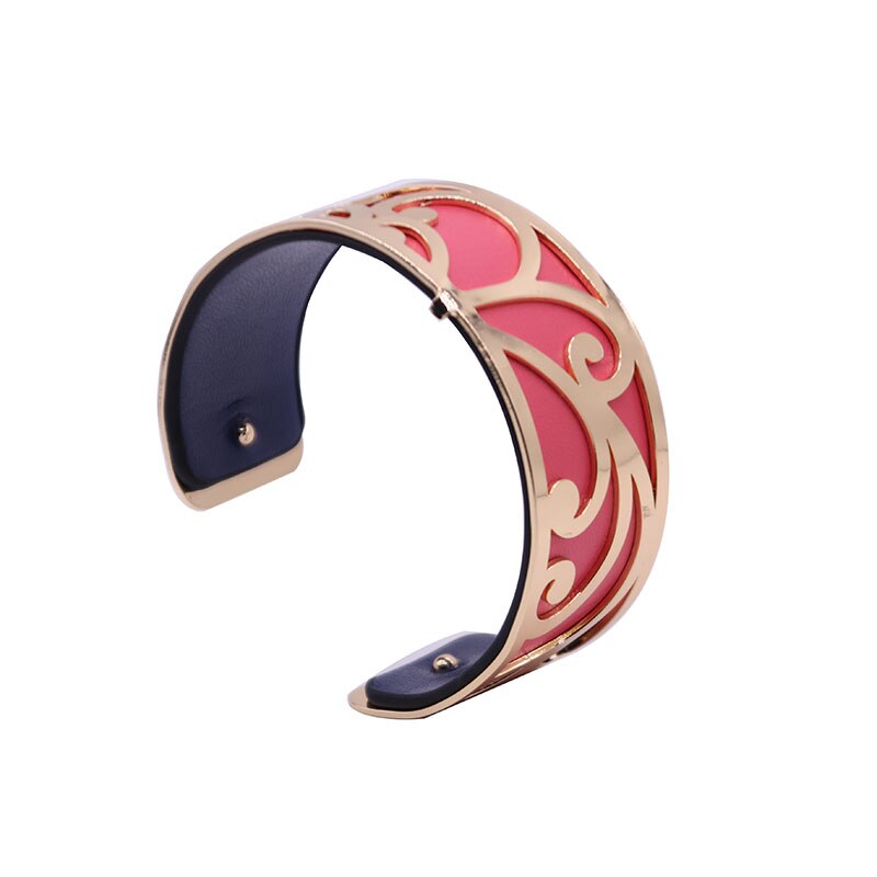 Interchangeable Leather Cuff Bracelet
