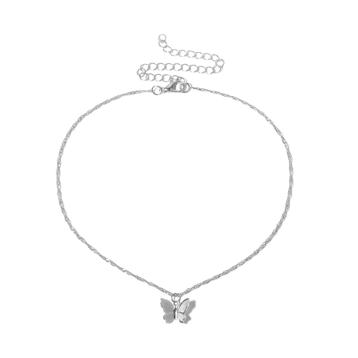 Monarch Bohemian Butterfly Choker Necklace