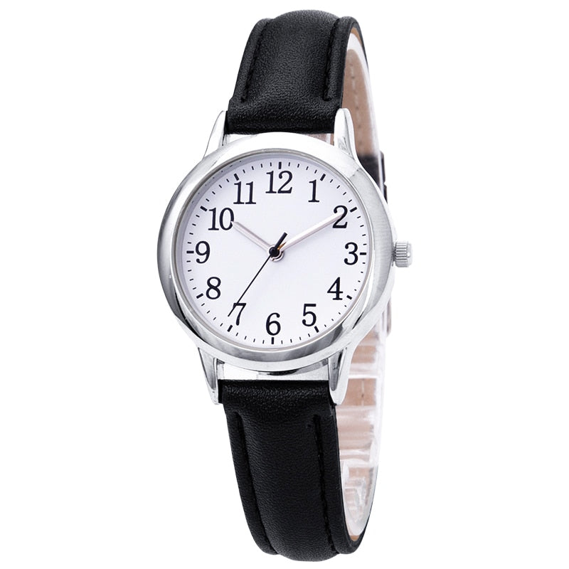 Lisa Japanese Movement Leather Wrist Watch