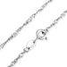Grace 100% Genuine 925 Sterling Silver Chain Necklace - Kirijewels.com