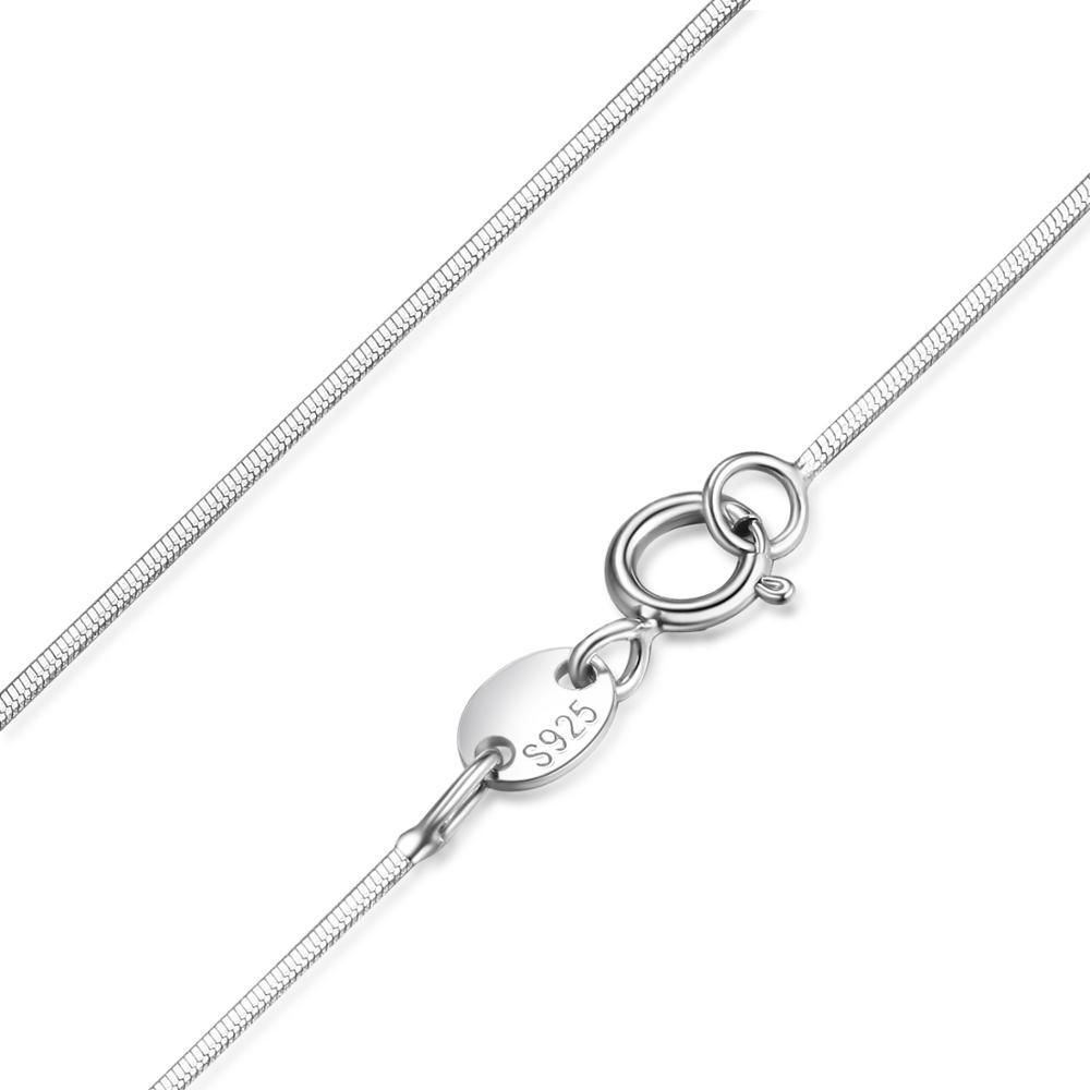 Grace 100% Genuine 925 Sterling Silver Chain Necklace - Kirijewels.com