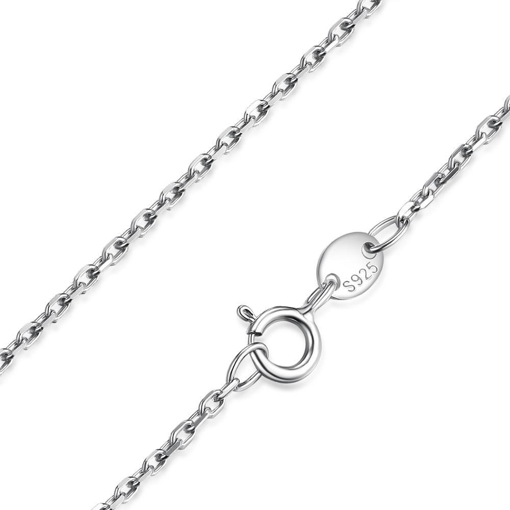 Grace 100% Genuine 925 Sterling Silver Chain Necklace - Kirijewels.com