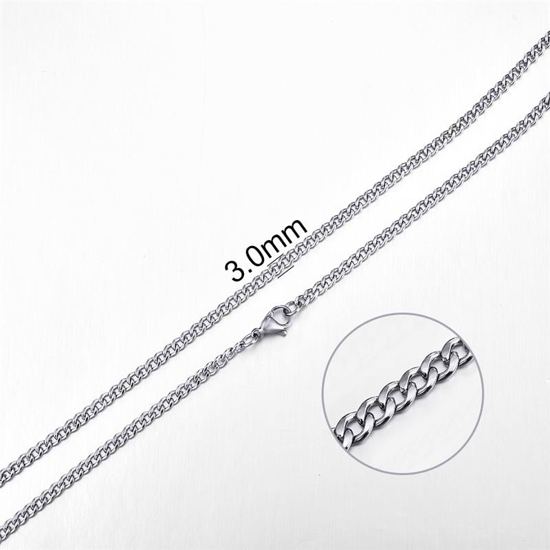 Scarlett Stainless Steel Rope Chain Necklace