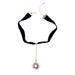 Free Crystal Star Ribbon Choker Necklace-Choker Necklaces-Kirijewels.com-black-37cm-Kirijewels.com